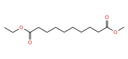 Ethyl methyl decanedioate